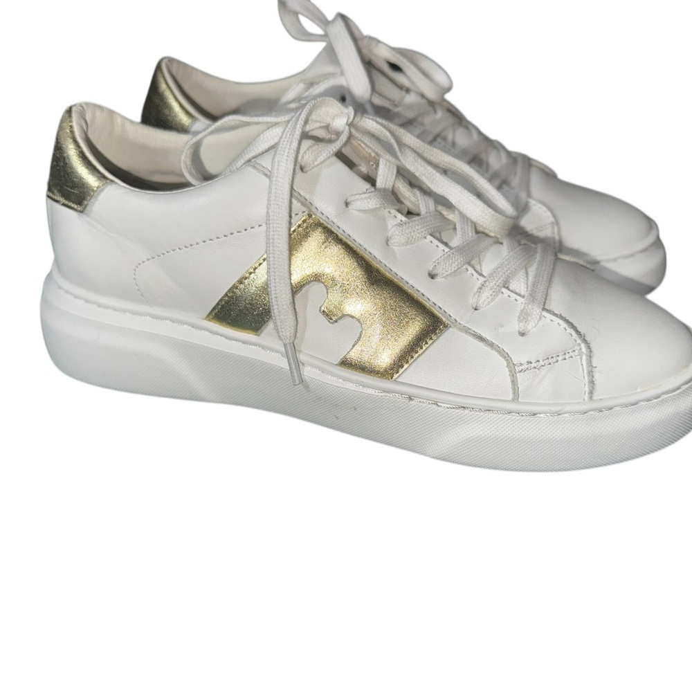 Bruno Magli Kali Leather Platform Sneaker US 6.5 - Picture 3 of 8